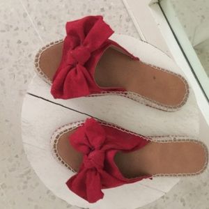 Red Espadrilles